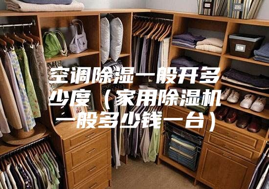 空调除湿一般开多少度（家用除湿机一般多少钱一台）