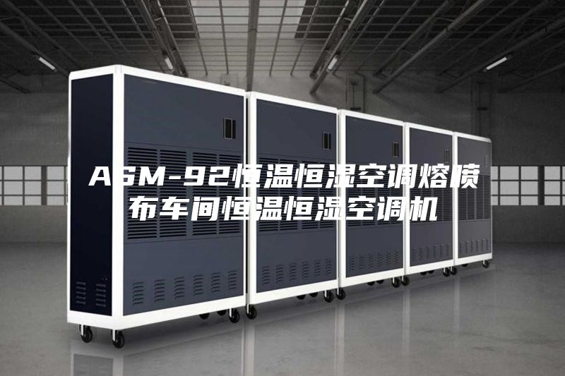 ASM-92恒温恒湿空调熔喷布车间恒温恒湿空调机