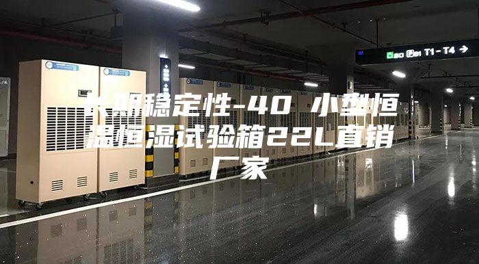 长期稳定性-40℃小型恒温恒湿试验箱22L直销厂家
