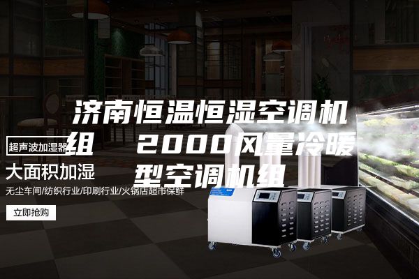 济南恒温恒湿空调机组  2000风量冷暖型空调机组