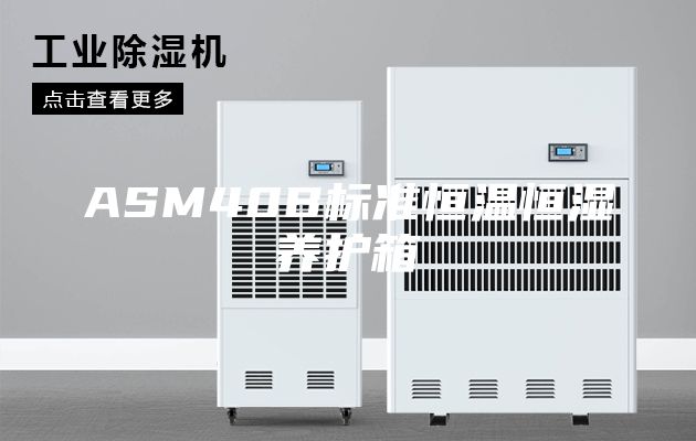 ASM40B标准恒温恒湿养护箱