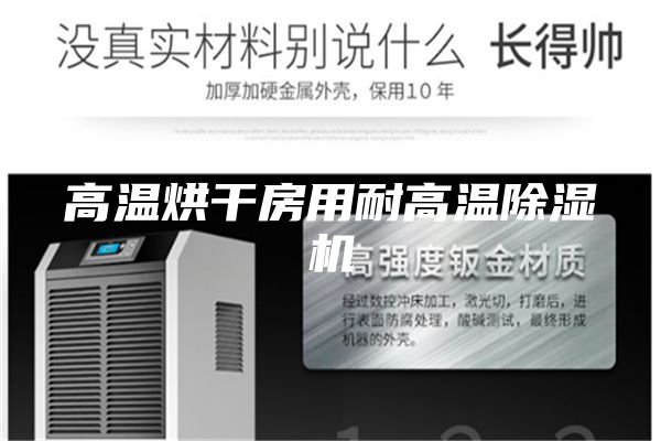 高温烘干房用耐高温除湿机