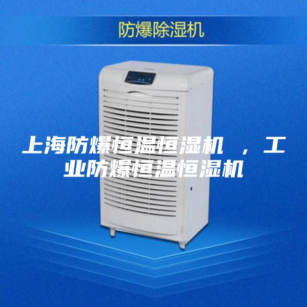 上海防爆恒温恒湿机 ，工业防爆恒温恒湿机
