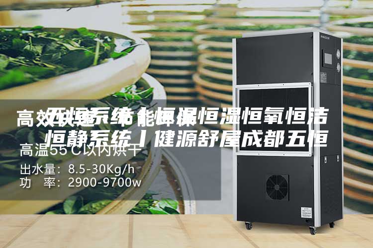 五恒系统丨恒温恒湿恒氧恒洁恒静系统丨健源舒屋成都五恒