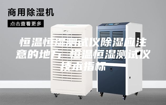 恒温恒湿测试仪除湿应注意的地方 恒温恒湿测试仪技术指标