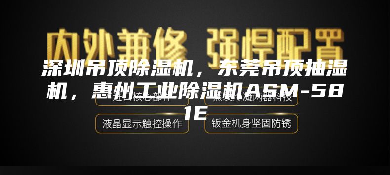 深圳吊顶除湿机，东莞吊顶抽湿机，惠州工业除湿机ASM-581E