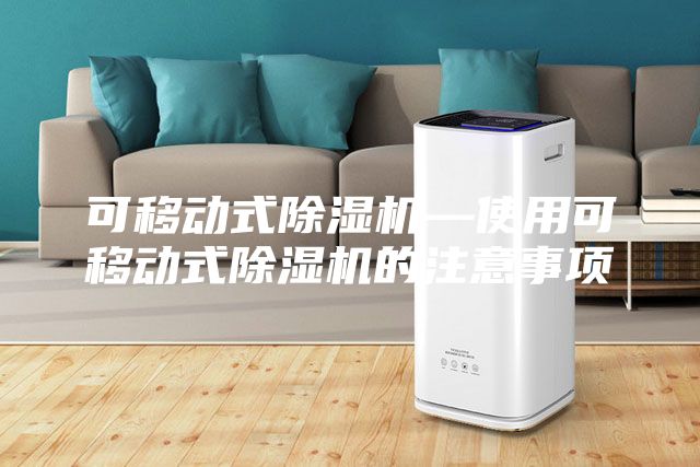 可移动式除湿机—使用可移动式除湿机的注意事项