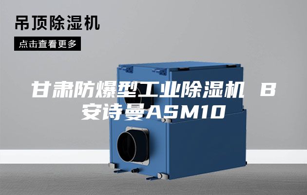 甘肃防爆型工业除湿机 B安诗曼ASM10