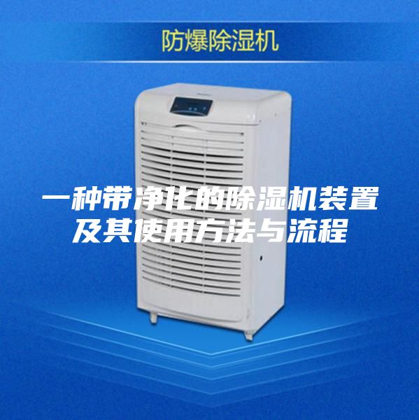 一种带净化的除湿机装置及其使用方法与流程