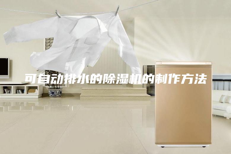 可自动排水的除湿机的制作方法