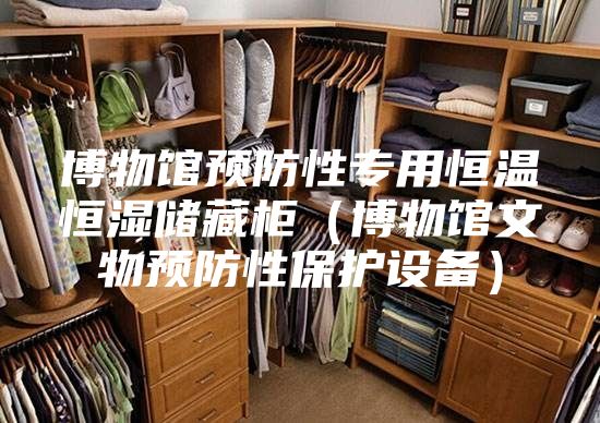 博物馆预防性专用恒温恒湿储藏柜（博物馆文物预防性保护设备）