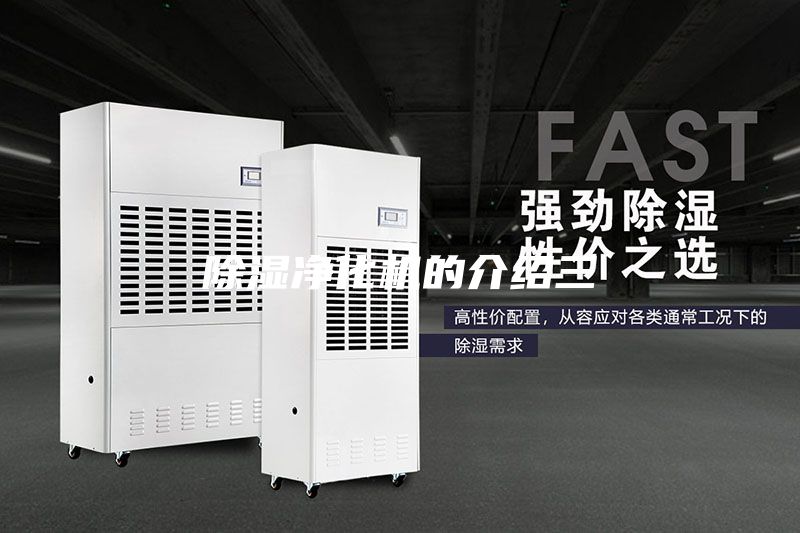除湿净化机的介绍三