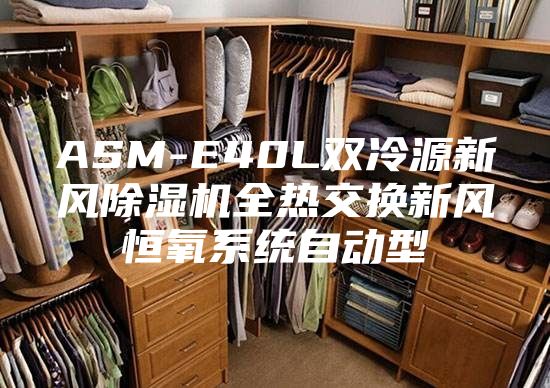 ASM-E40L双冷源新风除湿机全热交换新风恒氧系统自动型
