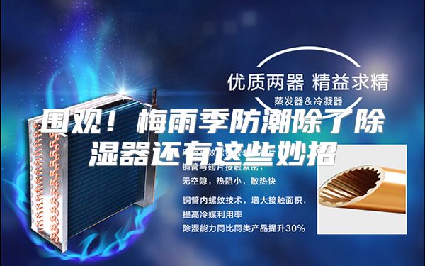 围观！梅雨季防潮除了除湿器还有这些妙招