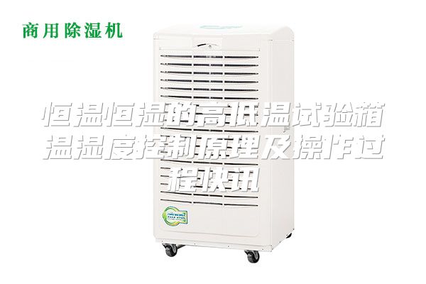 恒温恒湿的高低温试验箱温湿度控制原理及操作过程快讯