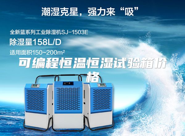可编程恒温恒湿试验箱价格