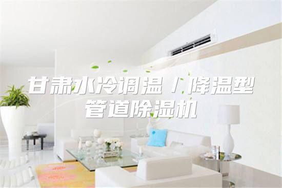 甘肃水冷调温／降温型管道除湿机