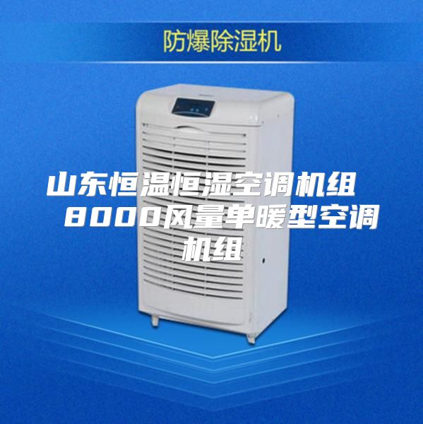 山东恒温恒湿空调机组  8000风量单暖型空调机组