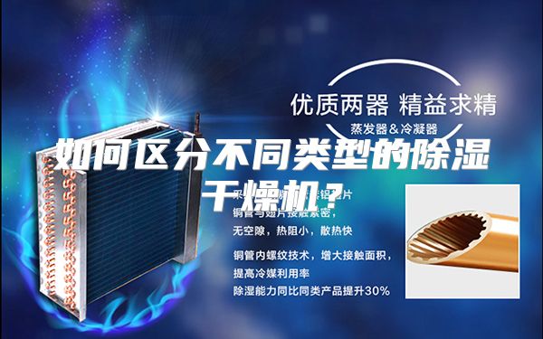 如何区分不同类型的除湿干燥机？