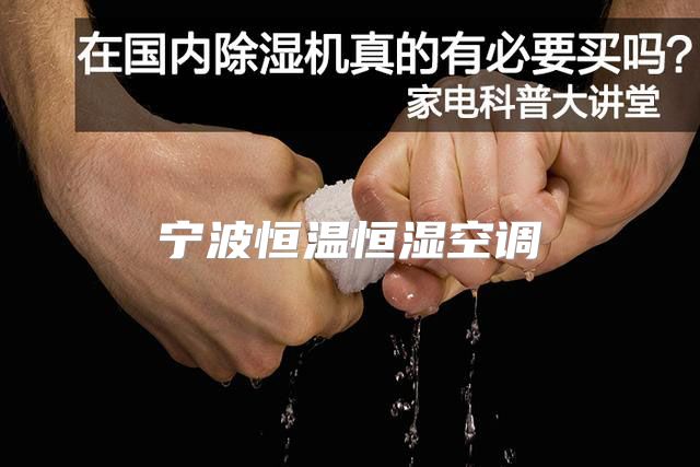 宁波恒温恒湿空调