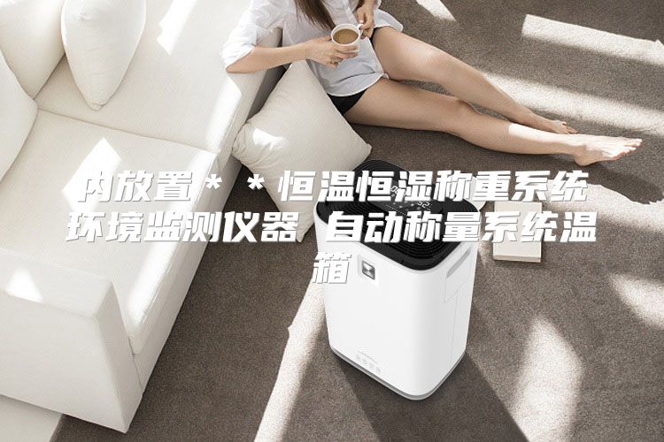 内放置＊＊恒温恒湿称重系统环境监测仪器 自动称量系统温箱