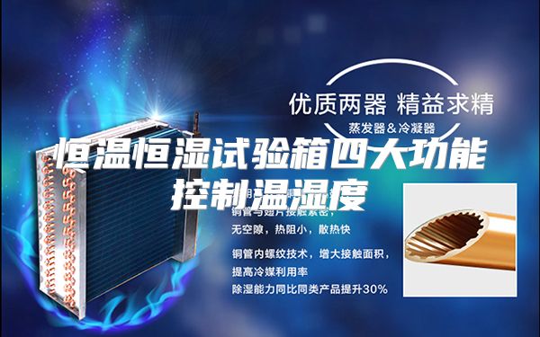 恒温恒湿试验箱四大功能控制温湿度