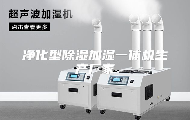净化型除湿加湿一体机生产厂家
