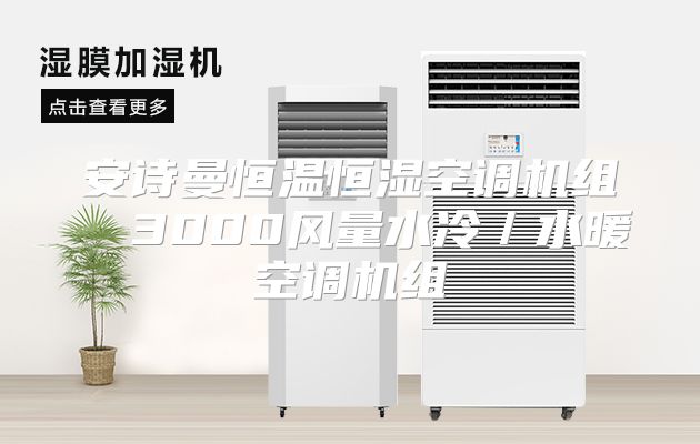 安诗曼恒温恒湿空调机组  3000风量水冷／水暖空调机组