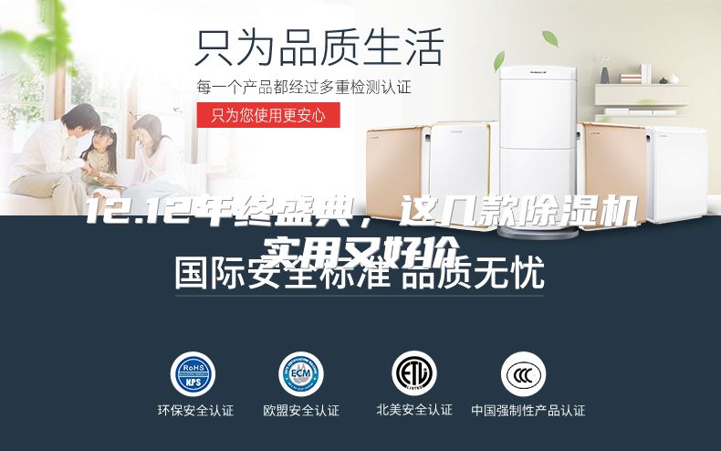 12.12年终盛典，这几款除湿机实用又好价