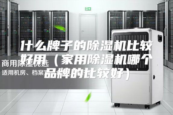 什么牌子的除湿机比较好用（家用除湿机哪个品牌的比较好）