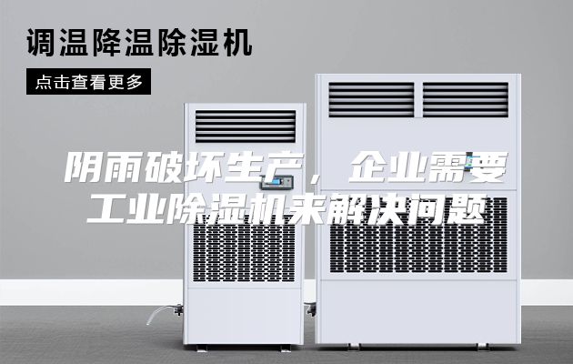 阴雨破坏生产，企业需要工业除湿机来解决问题