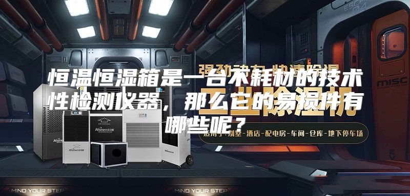 恒温恒湿箱是一台不耗材的技术性检测仪器，那么它的易损件有哪些呢？