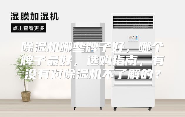 除湿机哪些牌子好，哪个牌子最好，选购指南，有没有对除湿机不了解的？