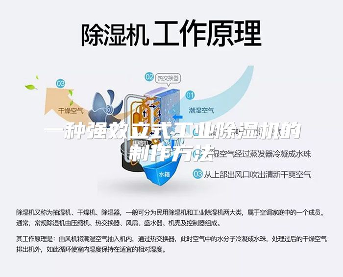 一种强效立式工业除湿机的制作方法