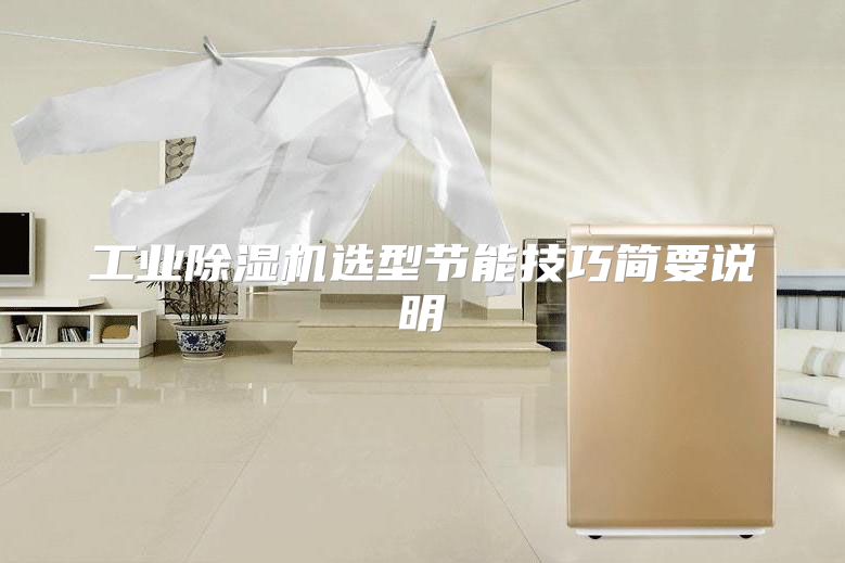 工业除湿机选型节能技巧简要说明
