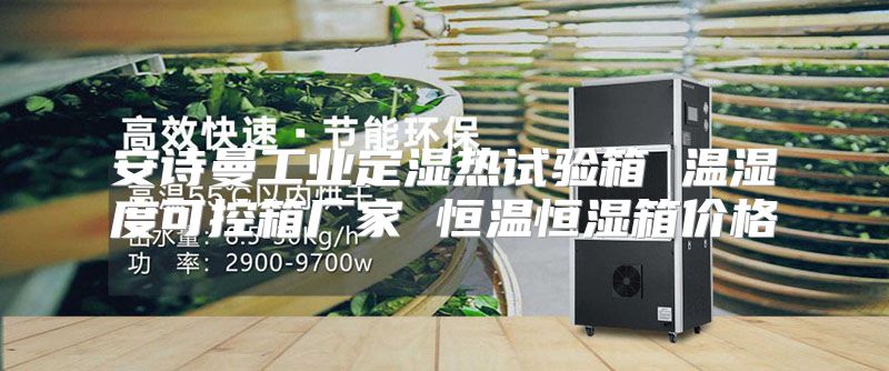 安诗曼工业定湿热试验箱 温湿度可控箱厂家 恒温恒湿箱价格
