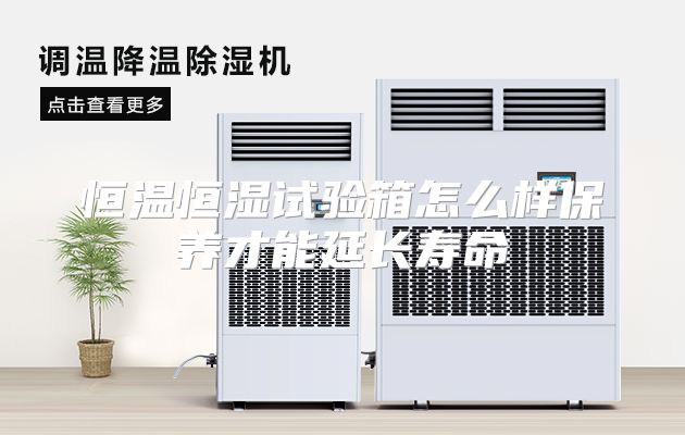 恒温恒湿试验箱怎么样保养才能延长寿命