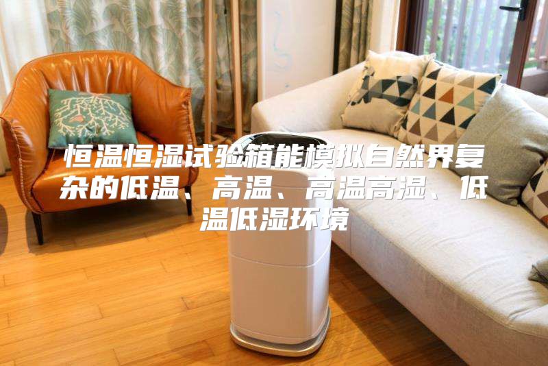 恒温恒湿试验箱能模拟自然界复杂的低温、高温、高温高湿、低温低湿环境