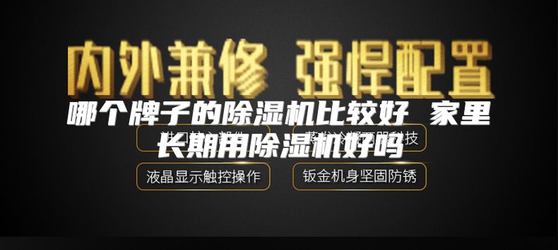 哪个牌子的除湿机比较好 家里长期用除湿机好吗