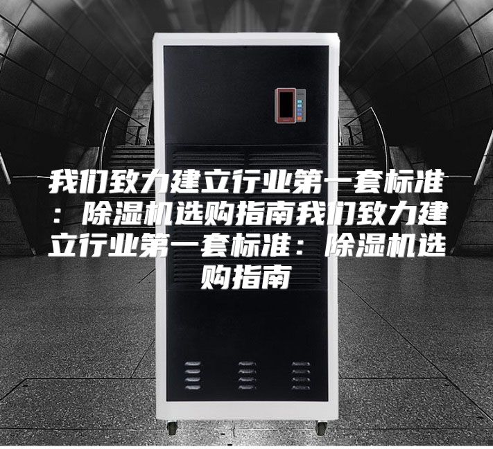 我们致力建立行业第一套标准：除湿机选购指南我们致力建立行业第一套标准：除湿机选购指南