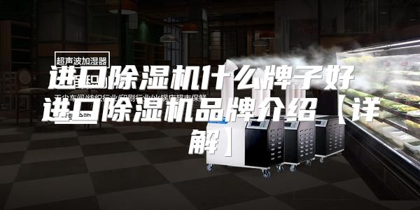 进口除湿机什么牌子好 进口除湿机品牌介绍【详解】