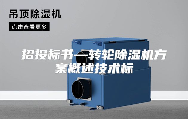 招投标书—转轮除湿机方案概述技术标