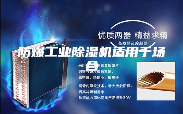 防爆工业除湿机适用于场合