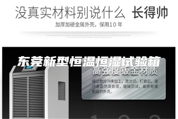 东莞新型恒温恒湿试验箱