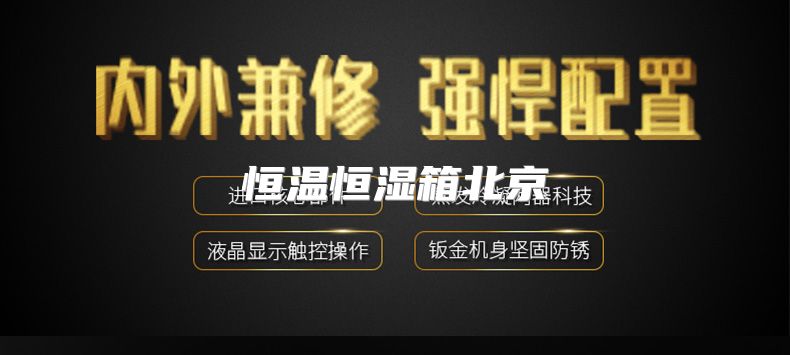恒温恒湿箱北京