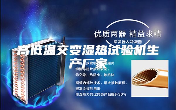 高低温交变湿热试验机生产厂家