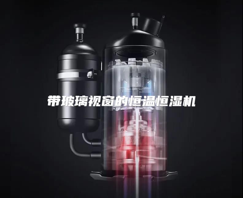 带玻璃视窗的恒温恒湿机