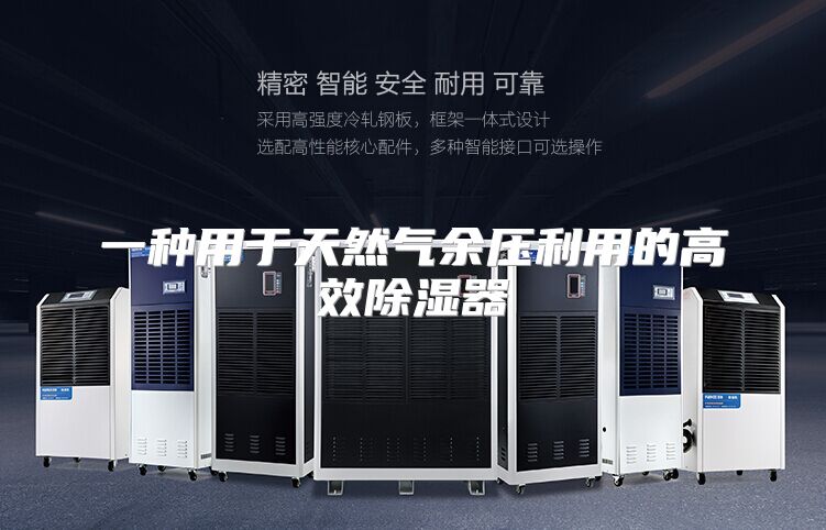 一种用于天然气余压利用的高效除湿器