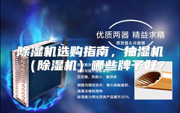 除湿机选购指南，抽湿机（除湿机）哪些牌子好？