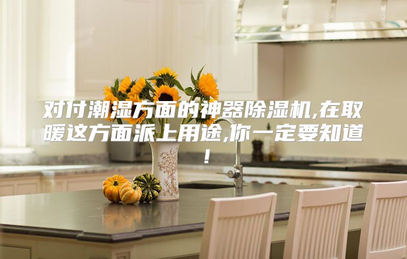 对付潮湿方面的神器除湿机,在取暖这方面派上用途,你一定要知道！